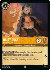 4x Daisy Duck - Musketeer Spy - 11/204 - Common NM-Mint Disney Lorcana: Fabled L