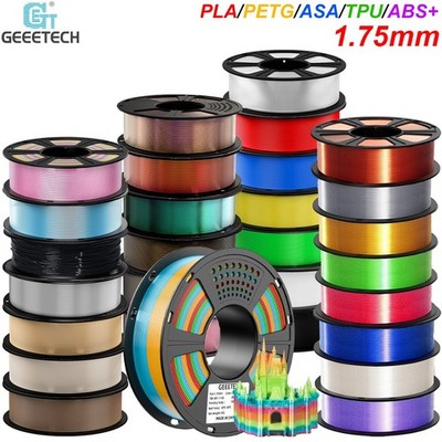 【 Kaufe 10 Zahl 5 !】Geeetech PLA+ PLA PETG ABS+ HSPLA ASA TPU Filament 1,75mm DE