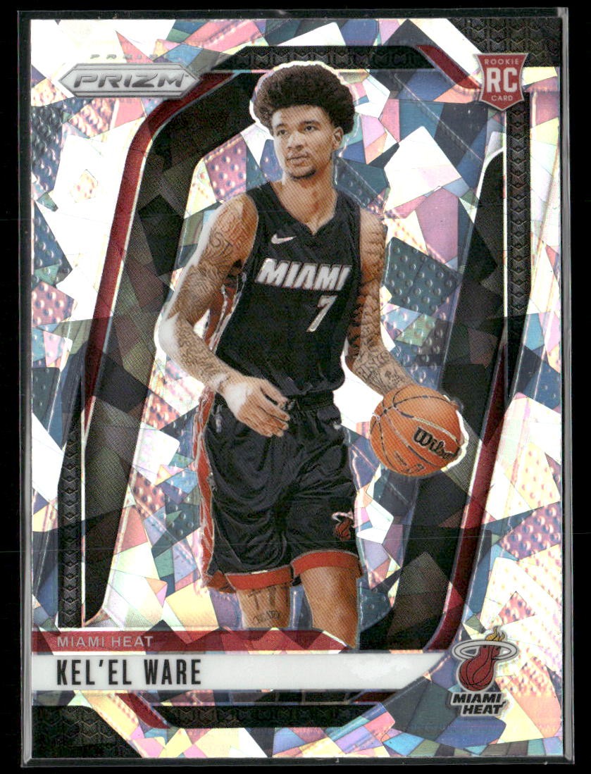 2024-25 Panini Prizm #248 Kel'el Ware Prizms Ice