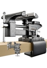 6-Inch Bench Vise, Vice for Workbench with Heavy Duty Forged Steel Construction