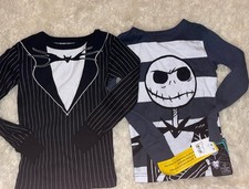 Disney Nightmare Before Christmas 2 pairs of Pajamas Tops NEW size 4 Child