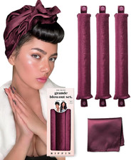 Grande Heatless Curls Overnight Rods No Heat Hair Curlers to Sleep In, Jumbo Foa