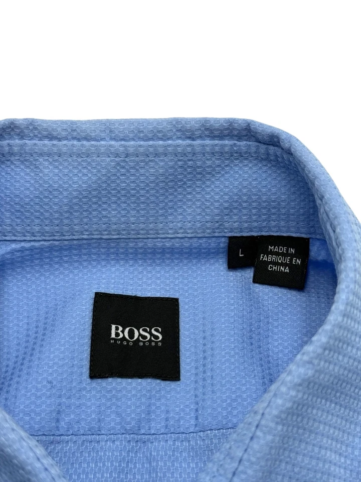 Hugo Boss Herren Lässig Lex Langarmhemd Größe L - Bild 4 von 4