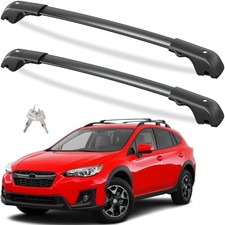 Tuyoung 300lbs Lockable Roof Rack Cross Bars Compatible with Subaru Crosstrek