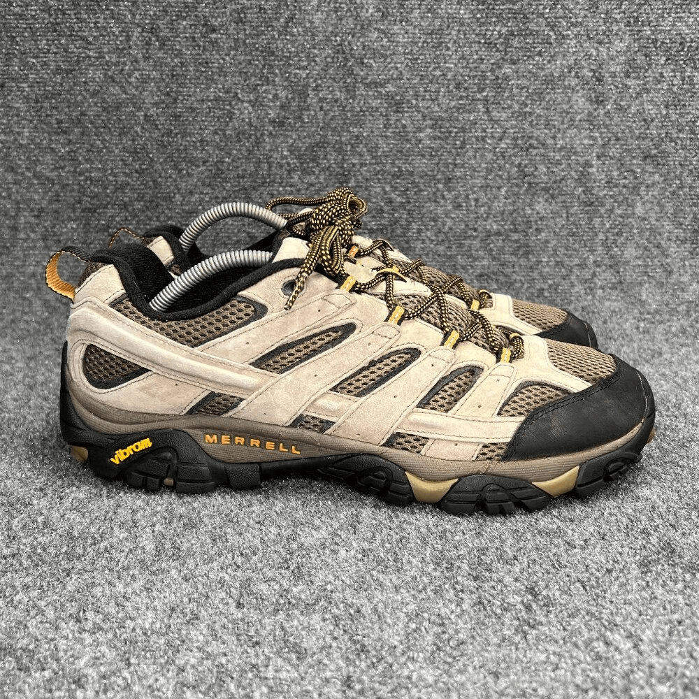 Merrell Moab Ventilator 2 scarpe da trekking uomo taglia 12 marrone scamosciato sneakers outdoor