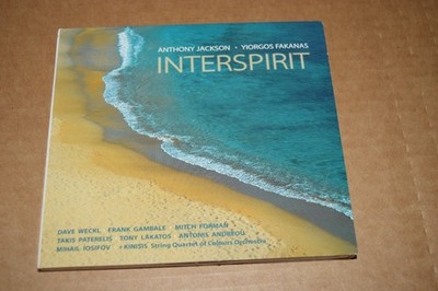Anthony Jackson & Yiorgos Fakanas   Interspirit (CD, 2010) ABLX 020 Greece VG+/E