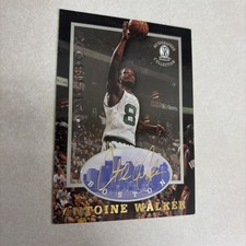 1997-98 Score Board Autographed Collection - Antoine Walker #41 Strongbox