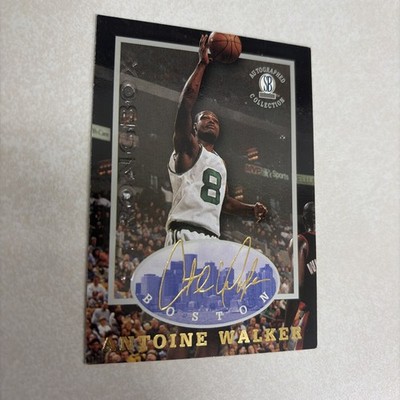 1997-98 Score Board Autographed Collection - Antoine Walker #41 Strongbox