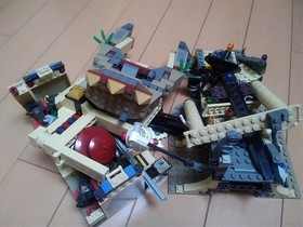 LEGO Indiana Jones 7621 Temple Escape Junk Parts Lot Incomplete As-Is