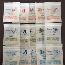 Dental Orthodontic Rubber Bands Elastics Latex Braces 15 Sizes 3.5 4.5 6.0 OZ