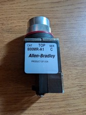 Allen Bradley 800MR-A1 Ser C Green Small Round Flush Push Button New In Box