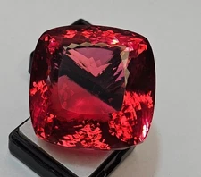 Shinny Rubellite Tourmaline Cushion Cut 272.70 Ct GEMSTONE Use For Multipurpose