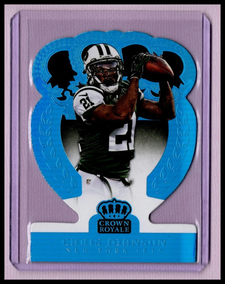 CHRIS JOHNSON 2014 Crown Royal Blue /199 (New York Jets) - Image 3 of 3