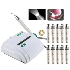 Dental Ultrasonic Scaler Unit fit EMS Cavitron Woodpecker/ 1-10 LED Handpiece