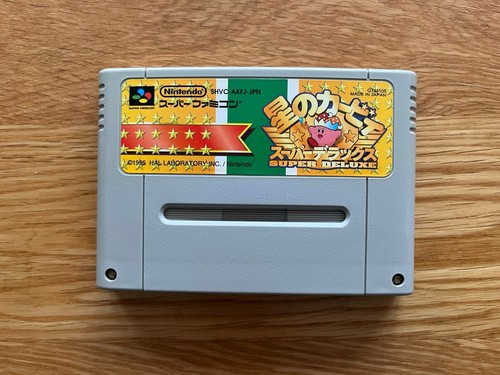 Kirby Super Deluxe SFC SNES JP Super Nintendo Famicom Super Star Kirby’s Fun Pak