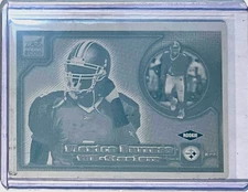 1 /1 PLAXICO BURRESS ROOKIE 2000 PACIFIC PRINTING PLATE PITTSBURGH STEELERS RC