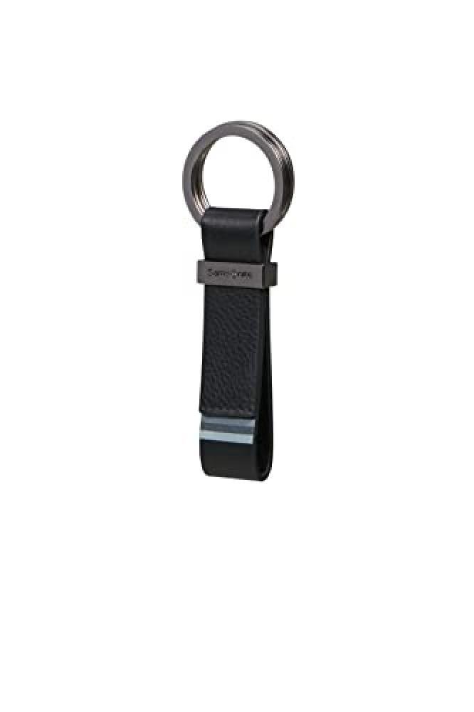 Samsonite Flagged SLG - Portachiavi 8 cm, colore: Nero, Nero (Black), Portachiav
