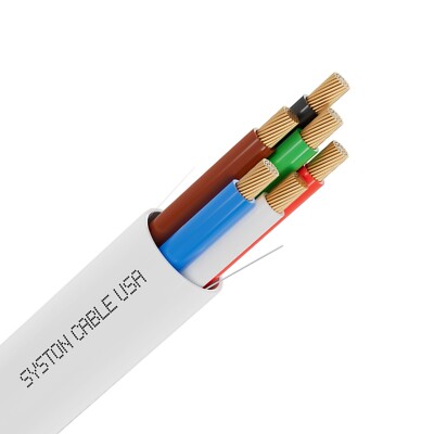 Syston 18/6 Fire Security Burglar Station Alarm Wire Cable Stranded Copper CL3P