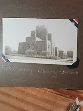 hbcu college* Rare Fisk University * SCRAPBOOK  PAGE NASHVILLE TENNESSEE