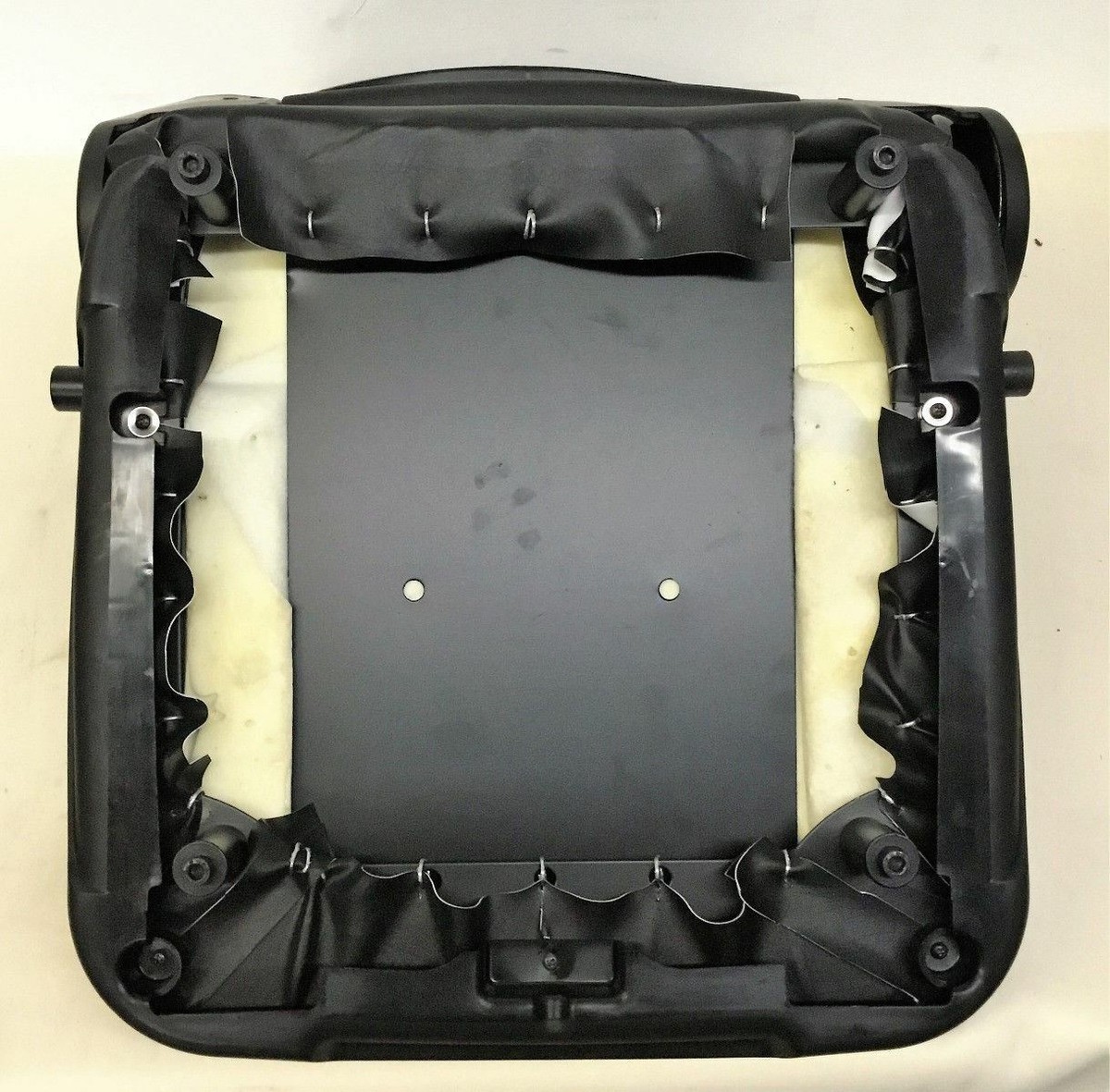 Black & Gray VInyl Seat with 11 3/4