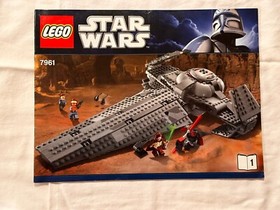 ONLY instructions books 1-2 Lego 7961 Darth Maul's Sith Infiltrator Star Wars