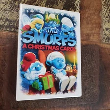 The Smurfs: A Christmas Carol DVD, 2013 Sony Pictures Animation Children's Movie