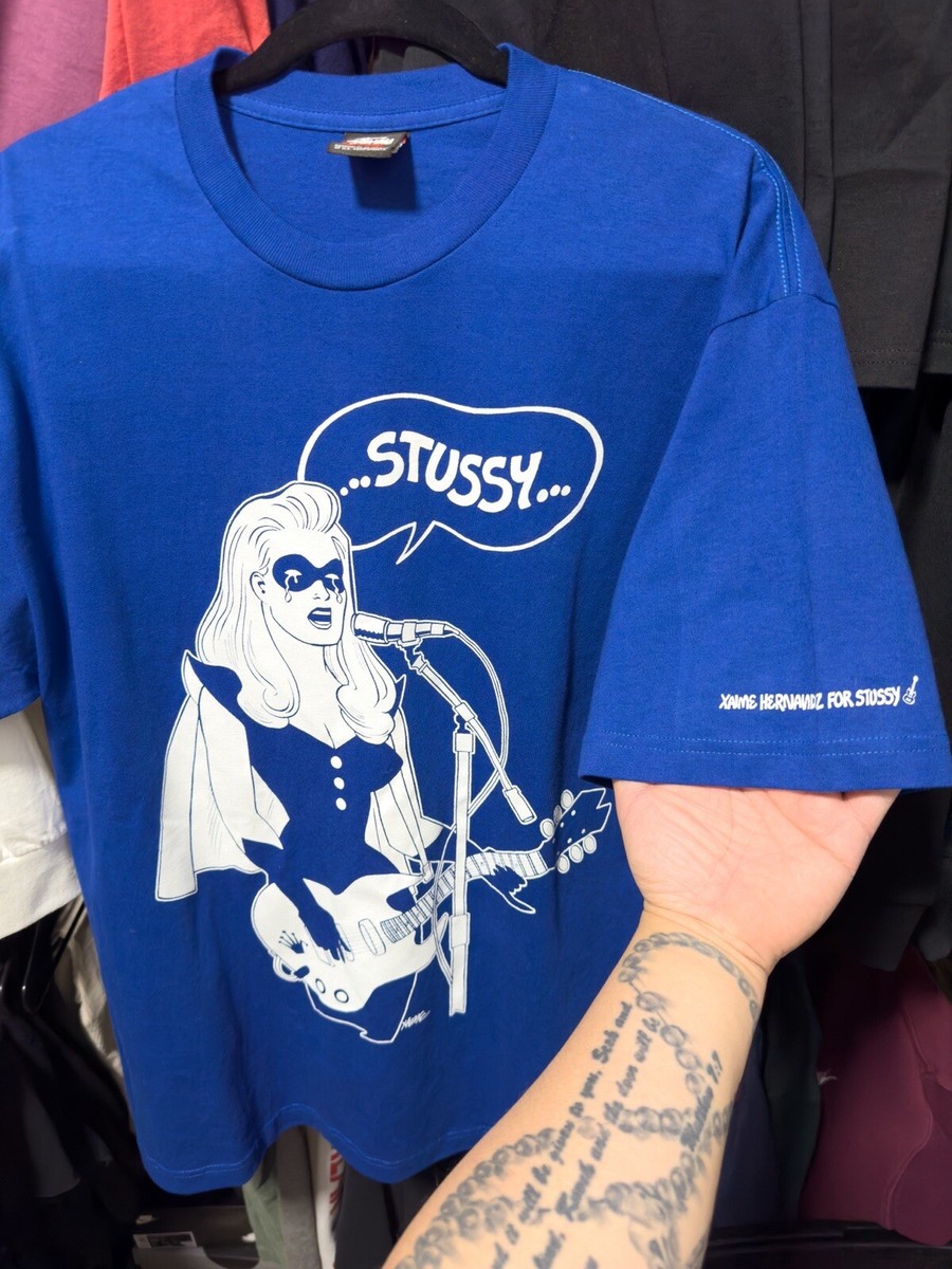 DS Vintage Stussy X Xaime Hernandez Tee sz XL | eBay