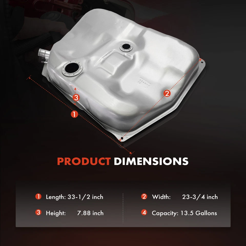 Tanque de combustible de 11 galones para Chevrolet Nova 1985-1988 Toyota Corolla 1984-1987 Tercel Foto 4 de 4