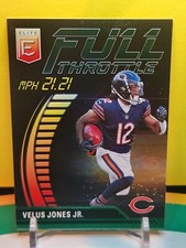 2023 Donruss Elite - Full Throttle Green #ft-vj Velus Jones Jr - Chicago Bears
