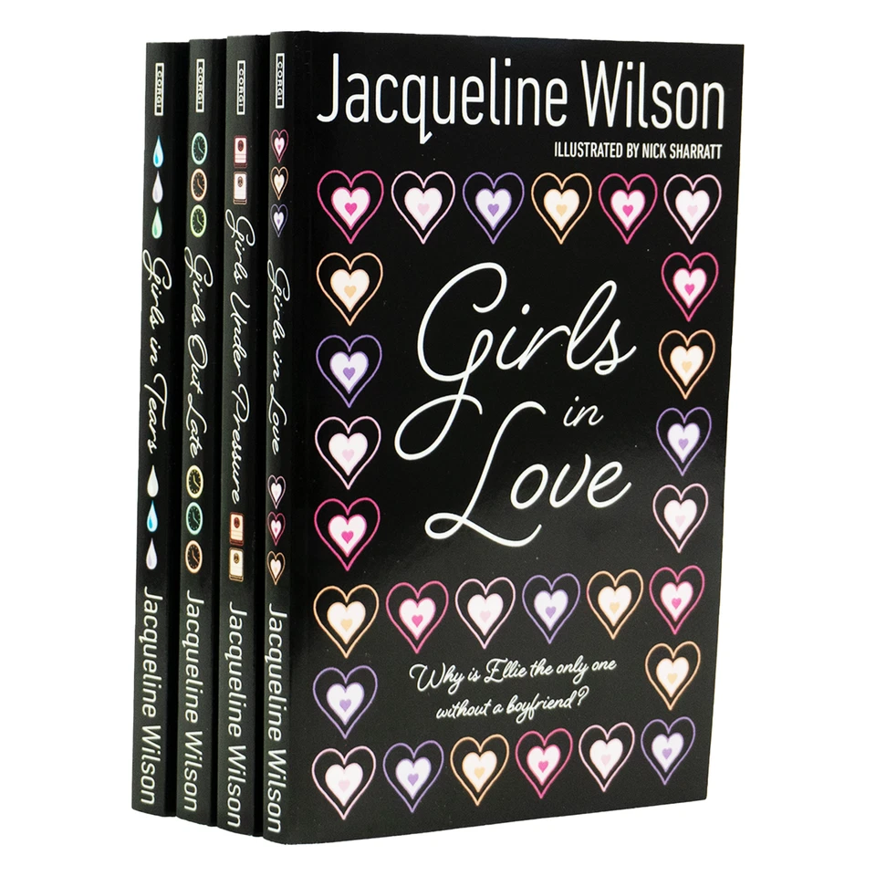 Girls Series By Jacqueline Wilson 4 Books Set - Ages 12-17 - Paperback