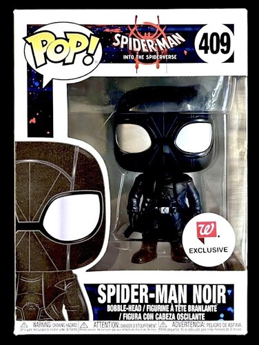 Spider-Man FUNKO POP #409 Noir Walgreens Exclusivité Marvel de Collection Spider-Man FUNKO POP #409 Noir Walgreens Exclusivité Marvel de Collection | Funko Pop | 2 Spider-Man FUNKO POP #409 Noir Walgreens Exclusivité Marvel de Collection | Funko Pop