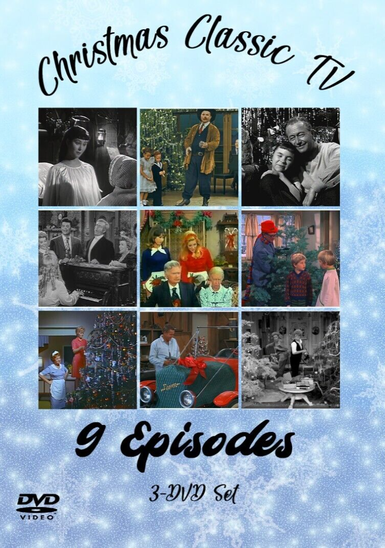 Vintage 1960s Christmas TV Shows 3-DVD Set Restored in Color & B&W