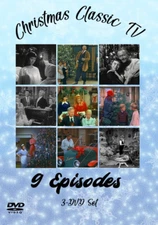 CLASSIC CHRISTMAS TV Shows 3-DVD Set 1960s in COLOR B&W Restored 16mm film