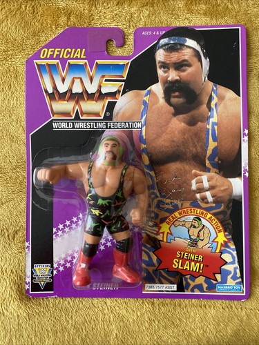 Wwf Hasbro Moc Rick Steiner Series 9...