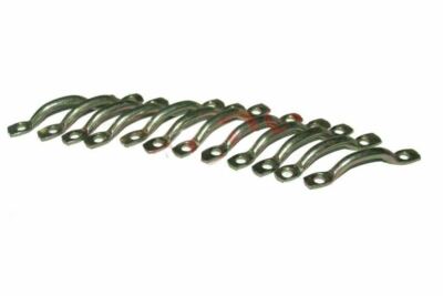 12x Stahl Hergestellt 72mm Krawatte Unten Loops Tür Für Jeeps Willys Ford ECS