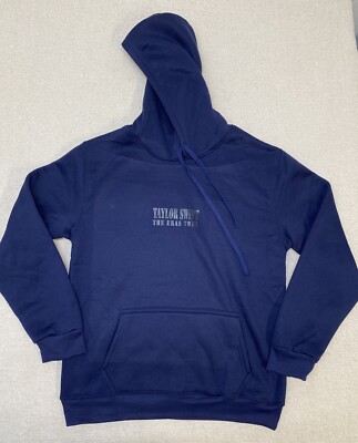 Taylor Swift Eras Tour Hoodie 2023 Women s Medium Navy Blue Official Merchandise