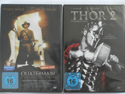 Quatermain Schatz des König Salomon + Thor 2 Thunderstorm - Action Sammlung