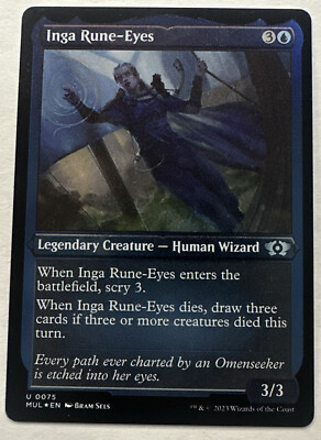 Inga Rune-Eyes SELS 2023 FOIL - Creature - Magic the Gathering | eBay