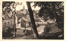 Le Mans France Rue Wilbur Wright The X Shaped Bridge in The Center Postcard