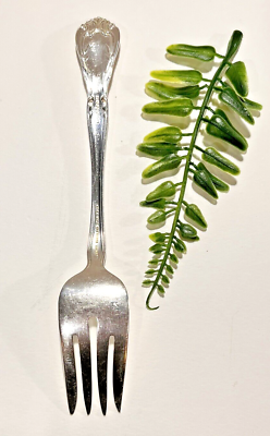 ONE Alvin Sterling Silver Chateau Rose Salad Fork 37.4 Gr. No
