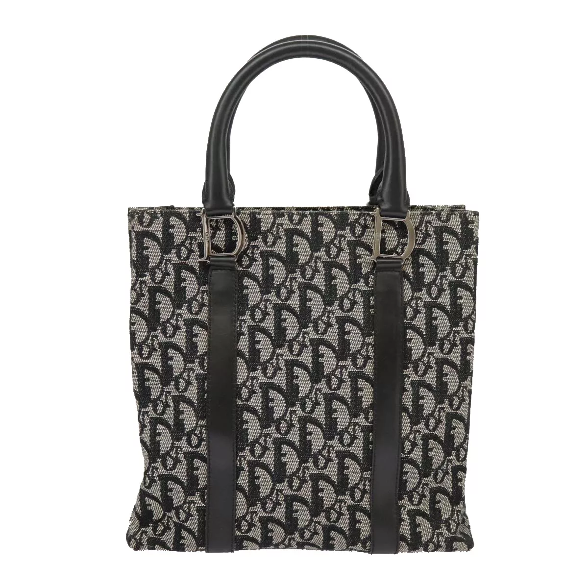 Sac fourre tout Dior en toile marine authentique