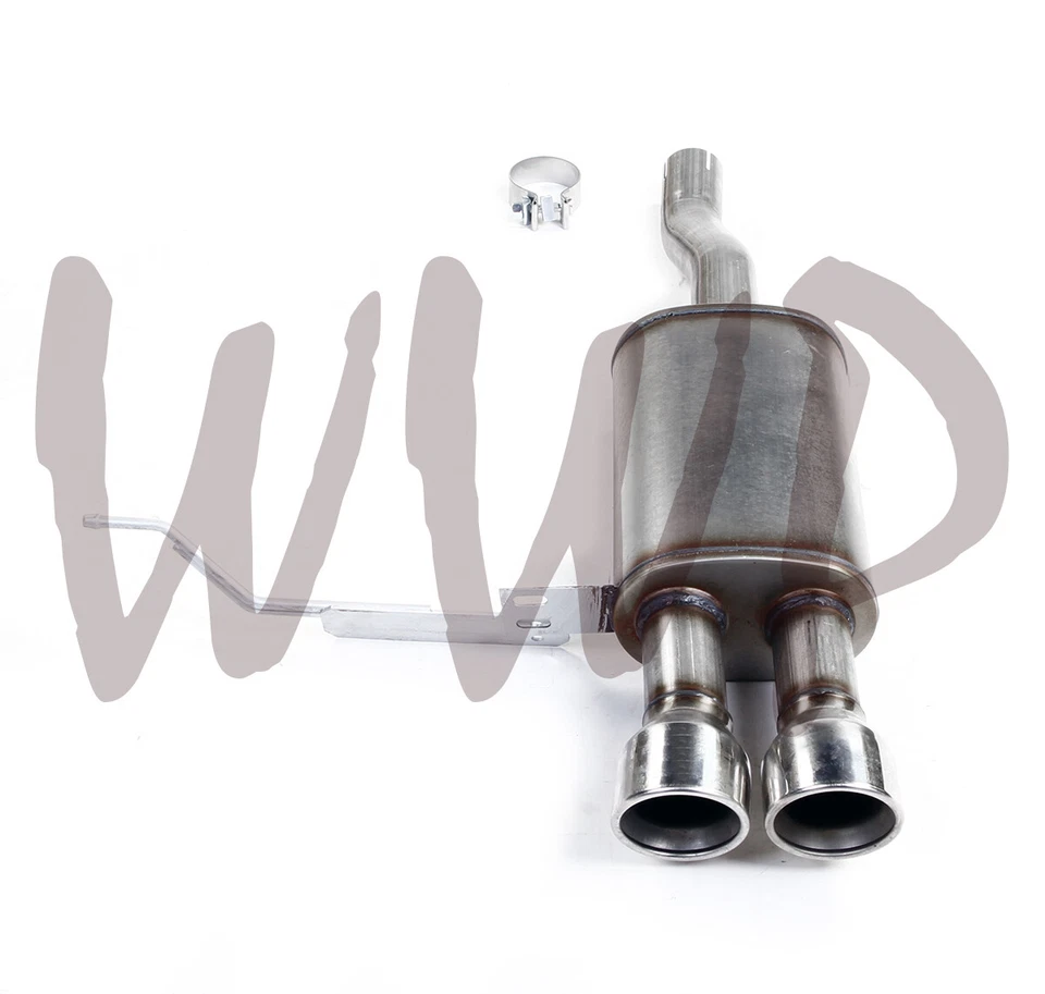 Silenciador de escape 2.5" AxleBack 14-24 Mini Cooper S & John Cooper Works 2.0L Turbo Foto 2 de 3