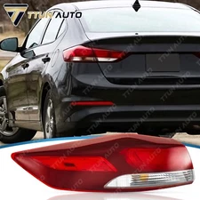 Tail Light For 2017-2018 Hyundai Elantra Assembly w/Bulbs Driver Side 92401F2020