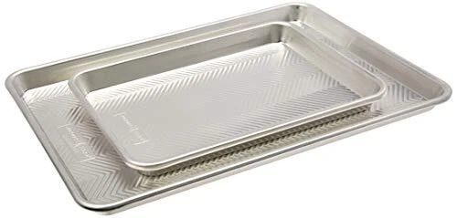 Nordic Ware Prism Baking, Half and Quarter Sheet, Natural