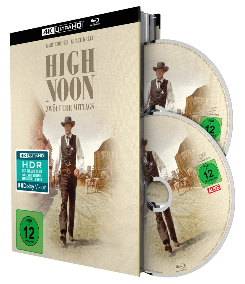 12 Uhr mittags - High Noon - Limited Edition Mediabook [4K UHD-Blu-ray + BD] - Bild 3 von 4