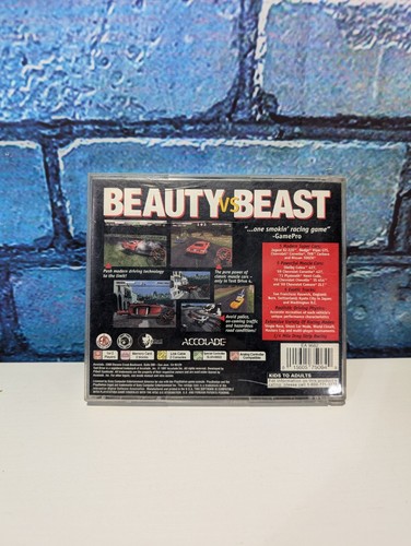 Test Drive 4 (Sony PlayStation 1 PS1, 1997) Game, Case, and Manual - Picture 2 of 3
