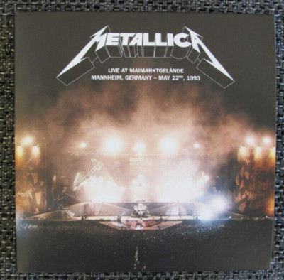 Metallica - Mannheim 1993  -  Black Album - Deluxe Box - Live 2CDs