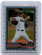 2023 Panini Stars & Stripes White Mason Brassfield 10/99 USA #4