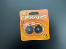 Fiskars Replacement 28mm Rotary Blade Paper Cutter Refill Brand New Single Pack