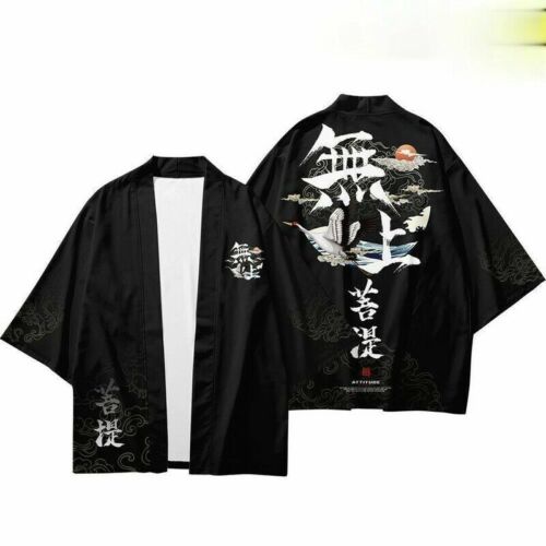 BREATHTAKING KIMONOCOAT M相当 黒-